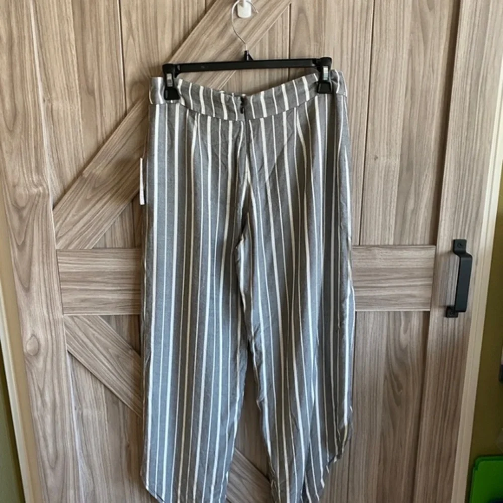 Free People loose front slit pants
